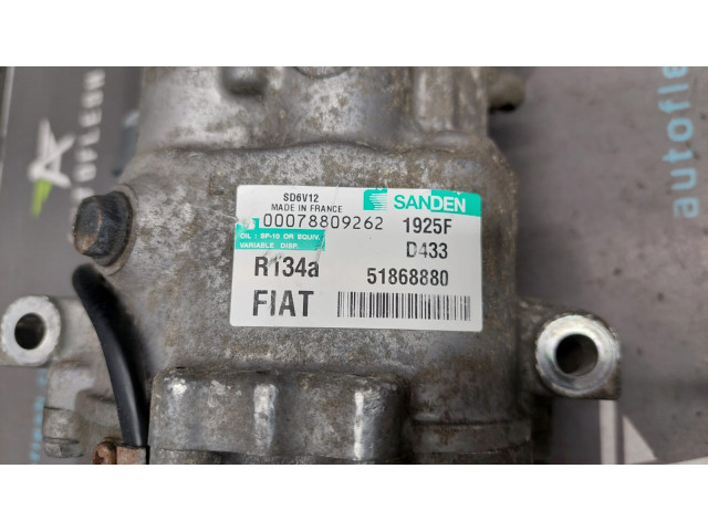 Компрессор кондиционера 51868880, 1.6 D Mjet Alfa Romeo Mito Fiat Doblo Lancia Delta 3 Компрессор кондиционера 51868880, 1.6 D Mjet Alfa Romeo Mito Fiat Doblo Lancia Delta 3